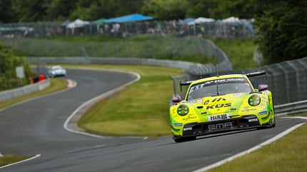 Porsche 911 GT3 R - Startnummer 911 - 24h-Rennen Nürburgring 2024 - 30. Mai 2024 Porsche 911 GT3 R - Startnummer 911 - 24h-Rennen Nürburgring 2024 - 30. Mai 2024