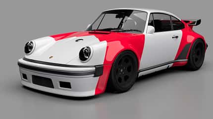 Lanzante Porsche 930 TAG Championship F1-Motor Umbau Lanzante Porsche 930 TAG Championship F1-Motor Umbau