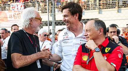 Flavio Briatore, Toto Wolff, Frederic Vasseur - Formel 1 - 2023 Flavio Briatore, Toto Wolff, Frederic Vasseur - Formel 1 - 2023