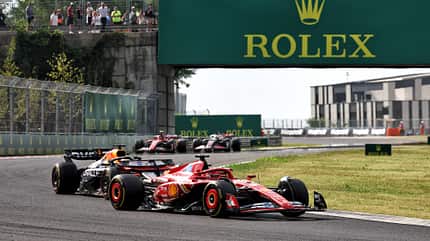 Charles Leclerc - Ferrari - Formel 1 - GP Ungarn - 21. Juli 2024 Charles Leclerc - Ferrari - Formel 1 - GP Ungarn - 21. Juli 2024