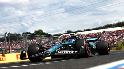 Fernando Alonso - Aston Martin - GP Ungarn - Budapest - Formel 1 - 21. Juli 2024 Fernando Alonso - Aston Martin - GP Ungarn - Budapest - Formel 1 - 21. Juli 2024