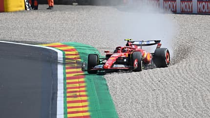 Carlos Sainz - Ferrari - Formel 1 - GP Belgien 2024 Carlos Sainz - Ferrari - Formel 1 - GP Belgien 2024