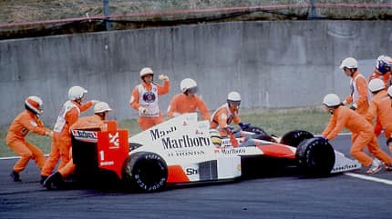 Ayrton Senna & Alain Prost - GP Japan 1989 Ayrton Senna & Alain Prost - GP Japan 1989