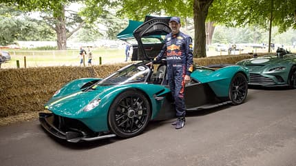 Adrian Newey - Aston Martin Valkyrie - Goodwood 2021 Adrian Newey - Aston Martin Valkyrie - Goodwood 2021