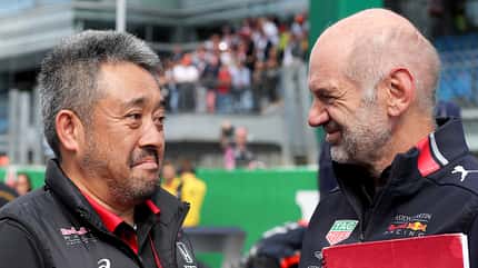 Masashi Yamamoto - Adrian Newey - Formel 1 - 2019 Masashi Yamamoto - Adrian Newey - Formel 1 - 2019