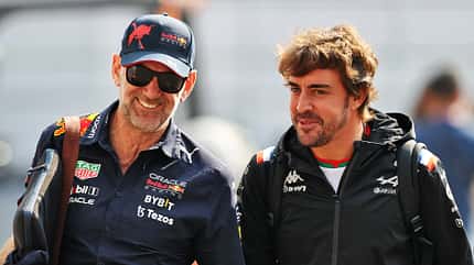 Adrian Newey & Fernano Alonso Adrian Newey & Fernano Alonso