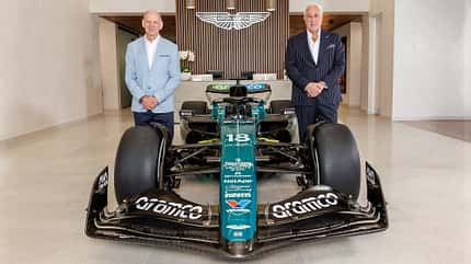 Lawrence Stroll & Adrian Newey - Aston Martin - 2024 Lawrence Stroll & Adrian Newey - Aston Martin - 2024