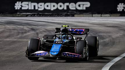 Pierre Gasly - Alpine - Formel 1 - GP Singapur 2024 Pierre Gasly - Alpine - Formel 1 - GP Singapur 2024