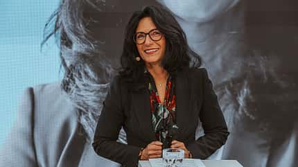 AMS Kongress München 2024,Motor Press Stuttgart GmbH & Co. KG Barbara Frenkel, Vorstandsmitglied der Porsche AG und verantwortlich für das Ressort Beschaffung