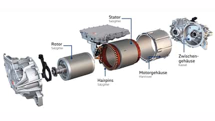 Motor VW ID.3 Permanenterregte Synchronmaschine 