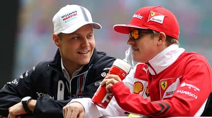 Kimi Räikkönen & Valtteri Bottas - GP China 2015 Kimi Räikkönen & Valtteri Bottas - GP China 2015