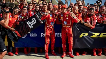 Charles Leclerc & Carlos Sainz - Ferrari - GP USA 2024 Charles Leclerc & Carlos Sainz - Ferrari - GP USA 2024