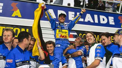 Michael Schumacher - Benetton-Ford - Adelaide - GP Australien 1994 Michael Schumacher - Benetton-Ford - Adelaide - GP Australien 1994
