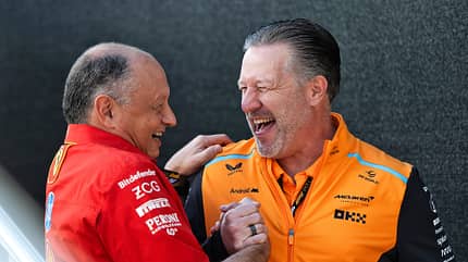 Zak Brown & Frederic Vasseur - Formel 1 - 2024 Zak Brown & Frederic Vasseur - Formel 1 - 2024
