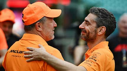 Zak Brown & Andrea Stella - McLaren - Formel 1 - 2024 Zak Brown & Andrea Stella - McLaren - Formel 1 - 2024
