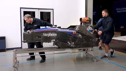 Williams - Reparatur zum GP Las Vegas - 2024 Williams - Reparatur zum GP Las Vegas - 2024