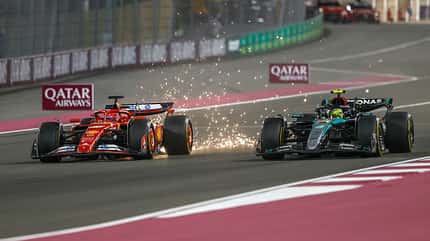 Charles Leclerc & Lewis Hamilton - GP Katar 2024 Charles Leclerc & Lewis Hamilton - GP Katar 2024