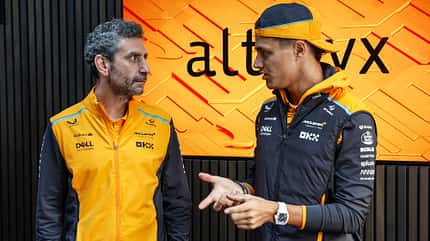 Andrea Stella & Lando Norris - GP Brasilien 2024 Andrea Stella & Lando Norris - GP Brasilien 2024