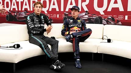 George Russell - Max Verstappen - GP Katar 2024 George Russell - Max Verstappen - GP Katar 2024