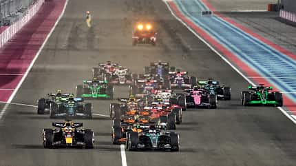 George Russell - Max Verstappen - GP Katar 2024 George Russell - Max Verstappen - GP Katar 2024