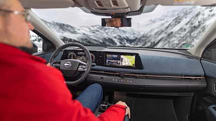 Nissan Ariya, ams aktuelles, ams0125 Nissan Ariya, Cockpit