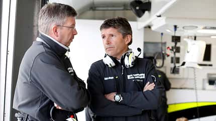Formel 1 2009 - BrawnGP - Nick Fry - Ross Brawn Formel 1 2009 - BrawnGP - Nick Fry - Ross Brawn