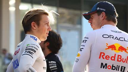 Liam Lawson - Max Verstappen - Red Bull - GP Abu Dhabi 2024 - Formel 1 Liam Lawson - Max Verstappen - Red Bull - GP Abu Dhabi 2024 - Formel 1