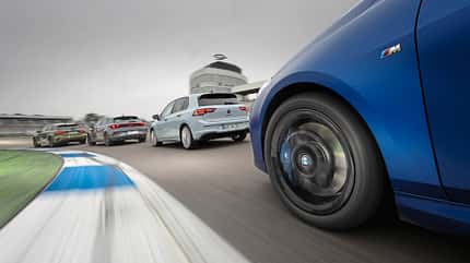 VW Golf, Audi A3, Cupra Leon, BMW 120 Vergleichstest, ams0225 VW Golf, Audi A3, Cupra Leon, BMW 120