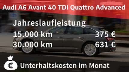 Mercedes E220 T-Modell 4matic Audi A6 Avant 40TDI quattro Volvo Kosten Realverbrauch Audi A6 Avant 40TDI quattro-Volvo V90 B4 Mild-Hybrid D