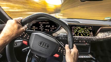 Audi e-tron GT RS Quattro, Einzeltest, ams0325 Audi e-tron GT RS Quattro, Cockpit