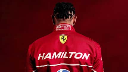 Ferrari - Lewis Hamilton - Porträt 2025 Ferrari - Lewis Hamilton - Porträt 2025