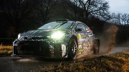 Oliver Solberg - Toyota GR Yaris Rally2 - Rallye-WM - Monte Carlo 2025 Oliver Solberg - Toyota GR Yaris Rally2 - Rallye-WM - Monte Carlo 2025