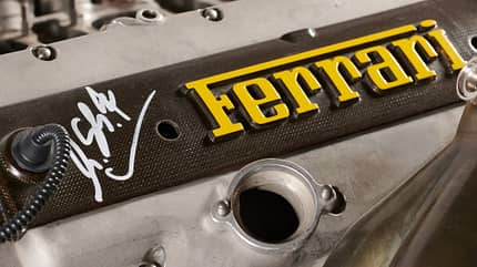 Ferrari F300 Motor - Michael Schumacher - Auktion - 2025 Ferrari F300 Motor - Michael Schumacher - Auktion - 2025