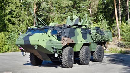 01/2025 Patria 6x6 Radpanzer, AA - unzulosbare Autos 01/2025 Patria 6x6 Radpanzer