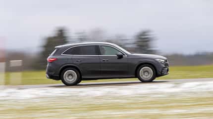 Mercedes GLC 400e, Hyundai Santa Fe, Mazda CX-80 Vergleichstest, ams0425 Mercedes GLC 400e