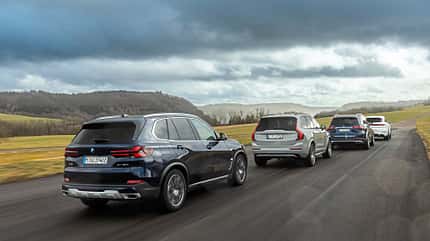 Porsche Cayenne S, BMW X5 50e, Volvo XC90 T8, Mercedes AMG GLE 53,Vergleichstest, ams0525 Porsche Cayenne S, BMW X5 50e, Volvo XC90 T8, Mercedes AMG GLE 53