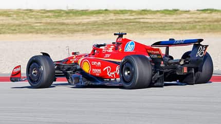 Reifen-Test - Pirelli - Ferrari - Barcelona 2025