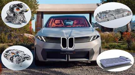 02/2025 BMW Neue Klasse Vision X Technik Collage 02/2025 BMW Neue Klasse Vision X Technik Collage