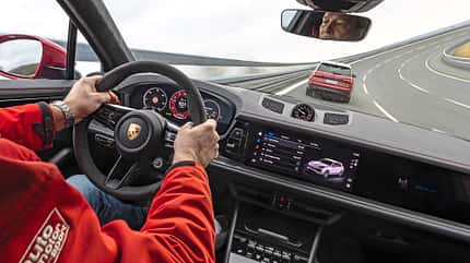 Porsche Cayenne GTS und Audi SQ7,Vergleichstest, ams0625 Porsche Cayenne GTS , Cockpit