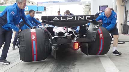 ams Pierre Gasly - Alpine - F1-Test - Bahrain - 27. Februar 2025
