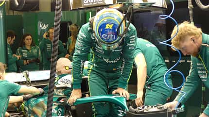 Fernando Alonso - Aston Martin - F1-Test - Bahrain - 27. Februar 2025