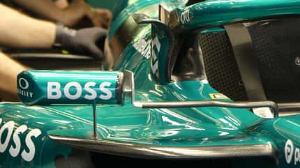 Aston Martin AMR25 - Technik-Trick - Bahrain - Formel 1 - 2025 Aston Martin AMR25 - Technik-Trick - Bahrain - Formel 1 - 2025
