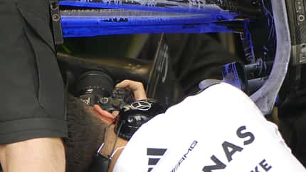 Mercedes - FloViz-Farbe - Bahrain-Test - Formel 1 - 2025 Mercedes - FloViz-Farbe - Bahrain-Test - Formel 1 - 2025