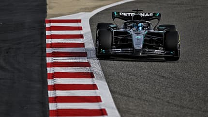 George Russell - Mercedes - Formel 1 - Bahrain - Test - 28. Februar 2025 George Russell - Mercedes - Formel 1 - Bahrain - Test - 28. Februar 2025