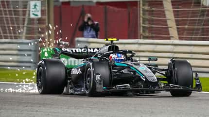 Andrea Kimi Antonelli -Mercedes - Formel-1-Test - Bahrain - 27. Februar 2025 Andrea Kimi Antonelli -Mercedes - Formel-1-Test - Bahrain - 27. Februar 2025