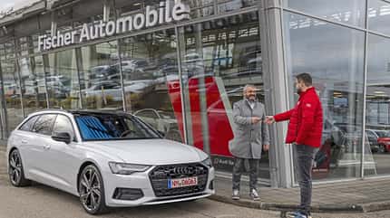gebrauchtwagen, gebraucht, second hand, audi, a6, audi a6, c8, avant, limousine, werkstatt, hebebühne, motor, fahrwerk, bremse, bremsen, verschleiß Gebrauchtwagencheck Audi A6 C8