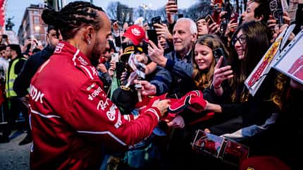 Ferrari - Mailand - Show-Event - Formel 1 - Saison 2025 Ferrari - Mailand - Show-Event - Formel 1 - Saison 2025