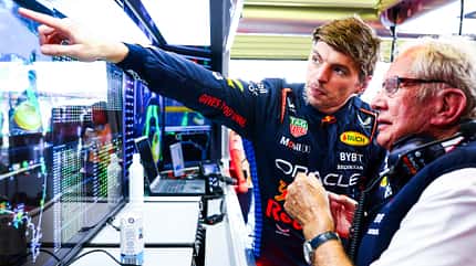 Max Verstappen - Helmut Marko - Red Bull - Formel 1 - 2024 Max Verstappen - Helmut Marko - Red Bull - Formel 1 - 2024
