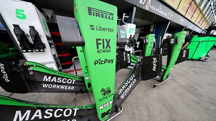 Sauber Frontflügel - GP Australien 2025 Sauber Frontflügel - GP Australien 2025