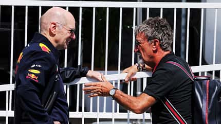 Adrian Newey & Eddie Jordan - Formel 1 Adrian Newey & Eddie Jordan - Formel 1
